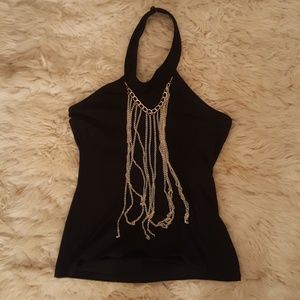 Charlotte russe party halter top